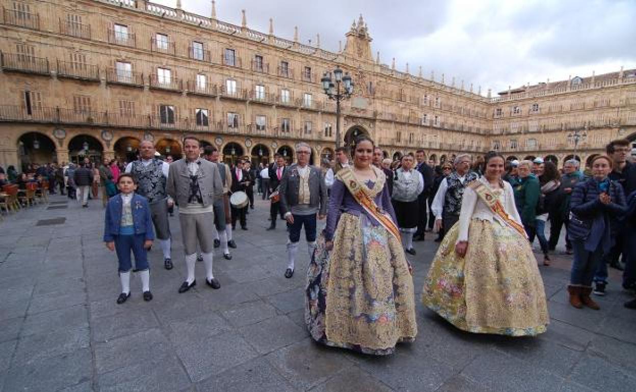 Fallers pel món en Salamanca. 