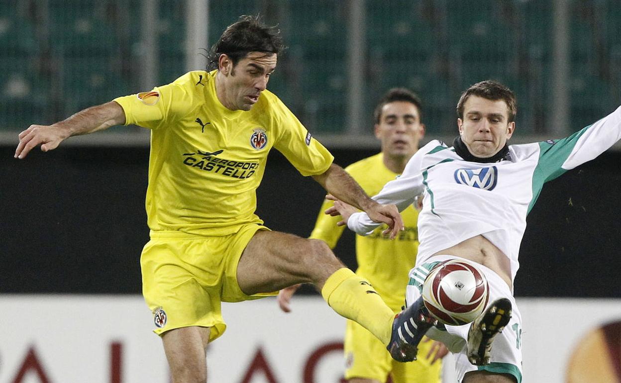 Pirés, durante un partido con el Villarreal.