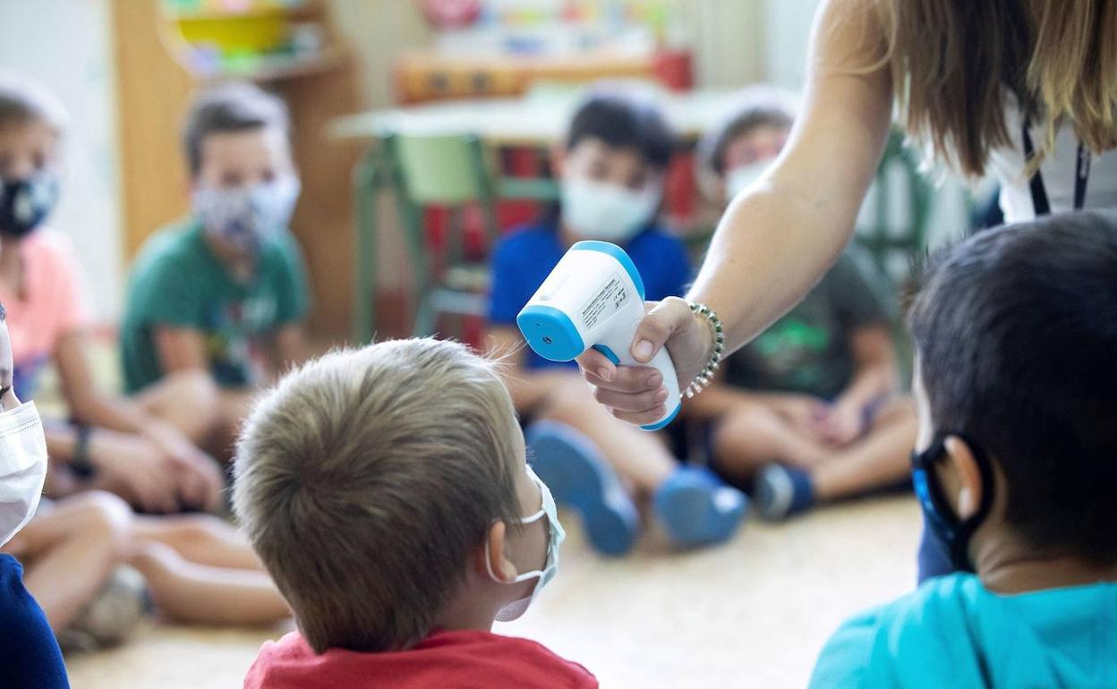 Inicio de curso en el Ceip Soler i Godes de Castellón, municipio que tendrá nueva ratio. 