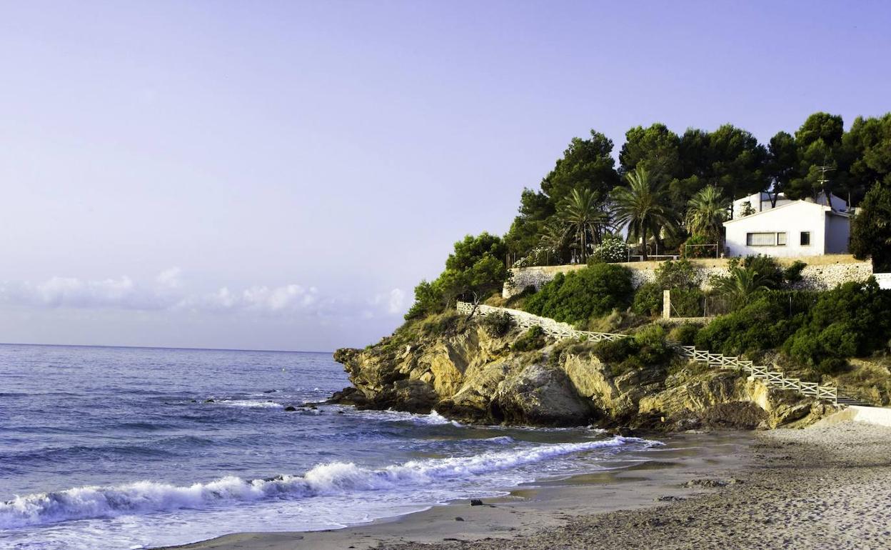 Playa de La Fustera, en Benissa. 