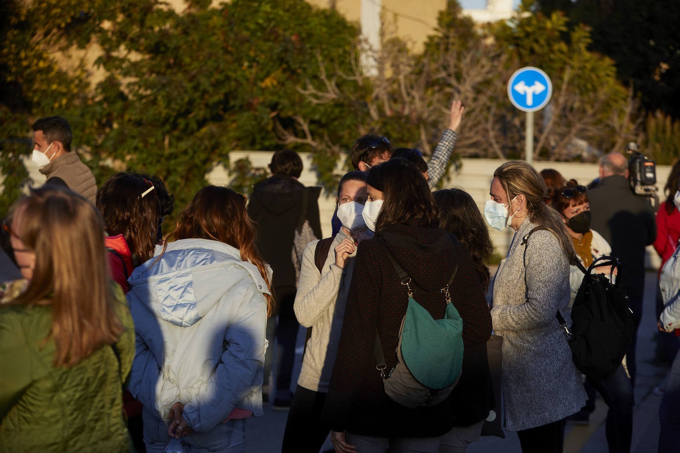 Fotos: La vacunación de docentes en la Comunitat, suspendida