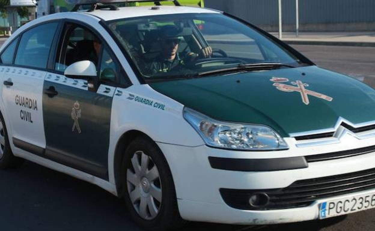 Un vehículo de la Guardia Civil, en una imagen de archivo. 