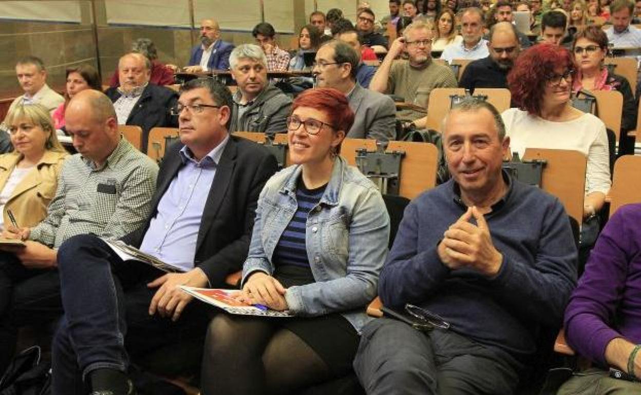 Representantes del Bloc, en una reunión de un Consell Nacional 