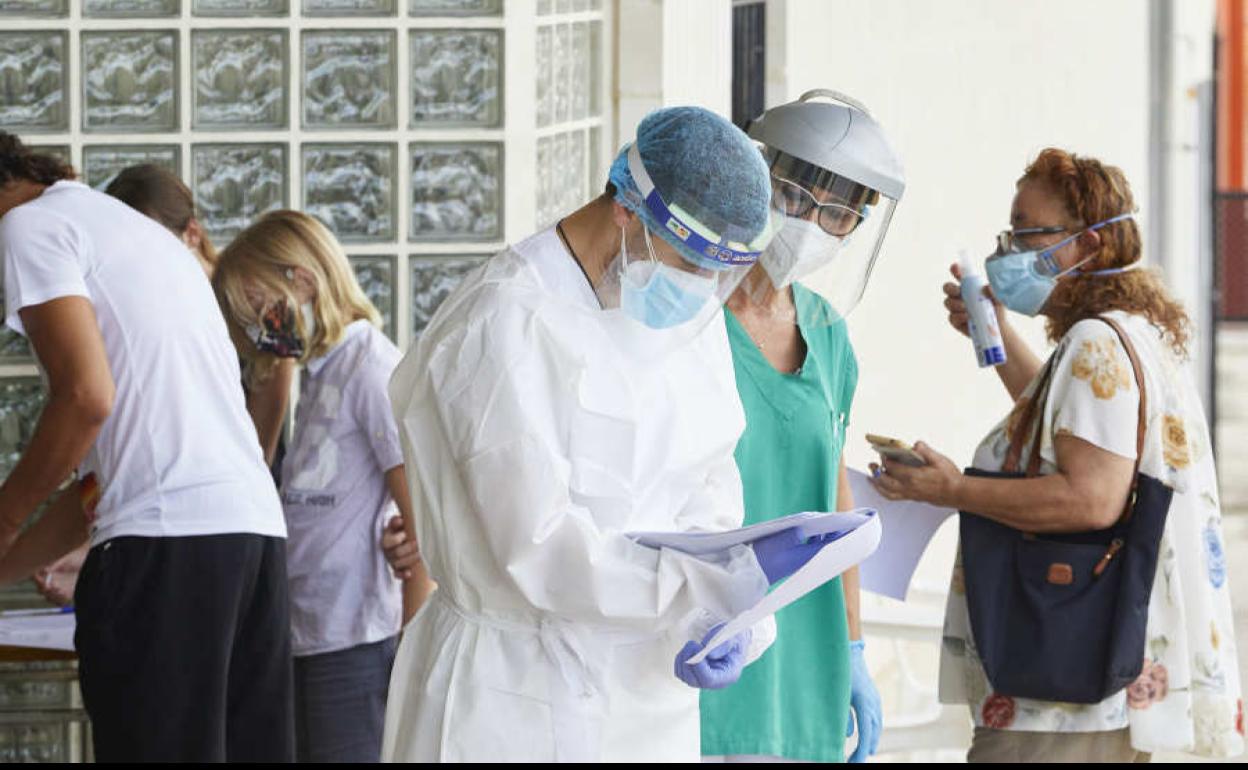 Hospital durante la pandemia del coronavirus.