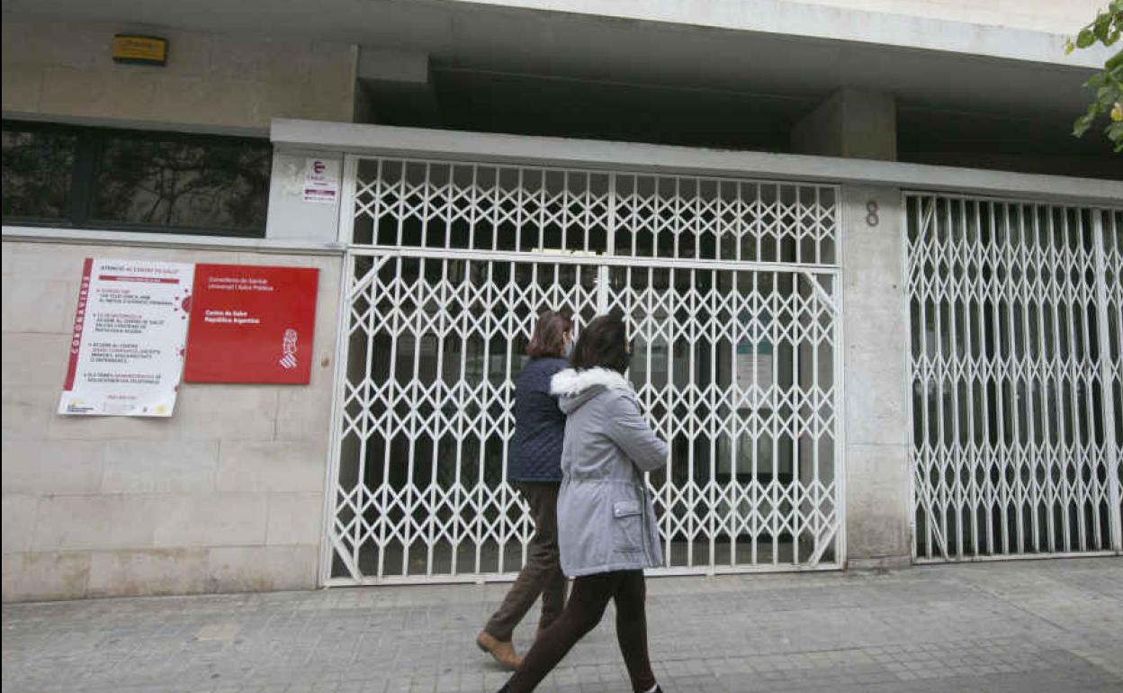 Centro de Salud de la calle República Argentina de Valencia.