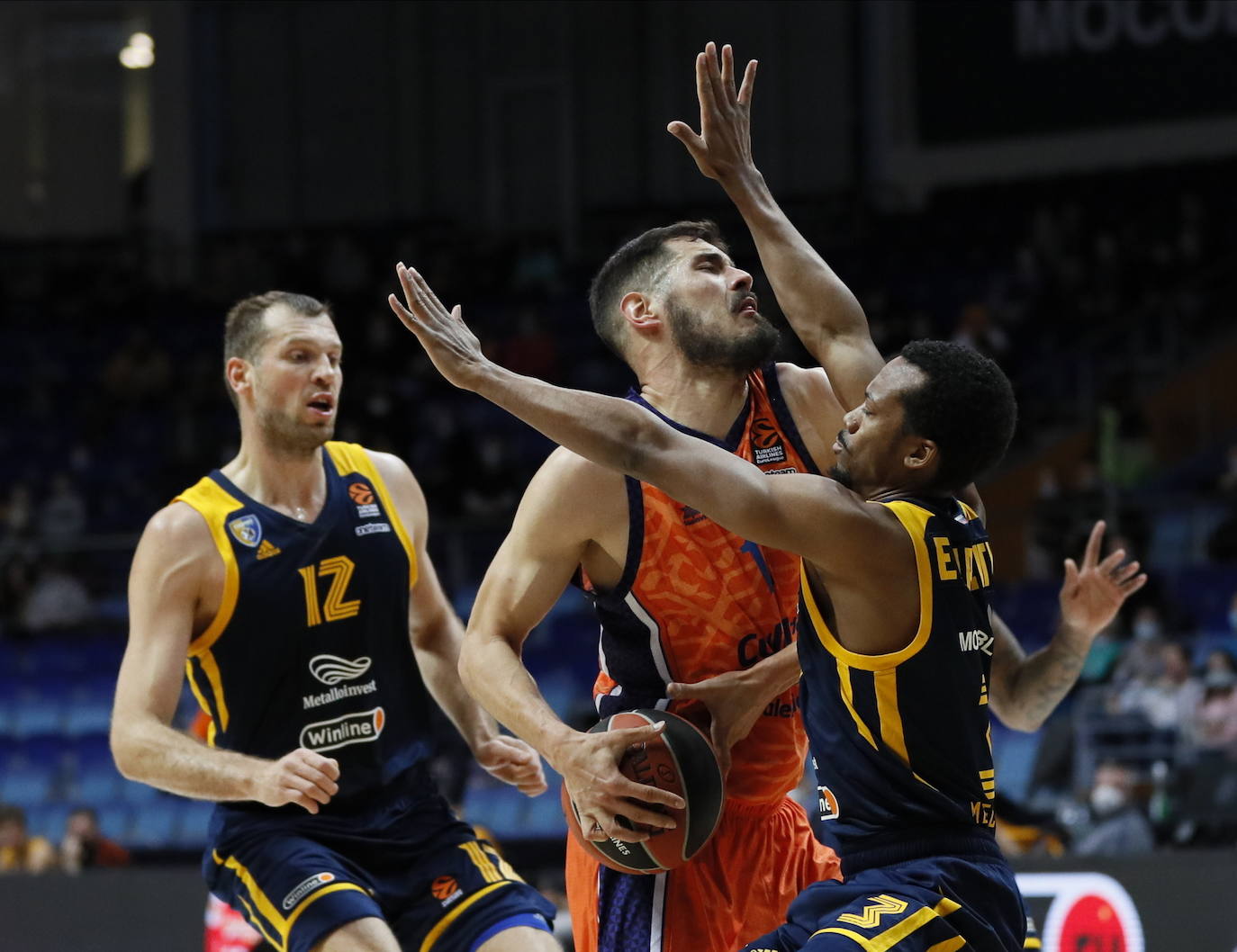 Fotos: Las mejores imágenes del Khimki Moscow - Valencia Basket