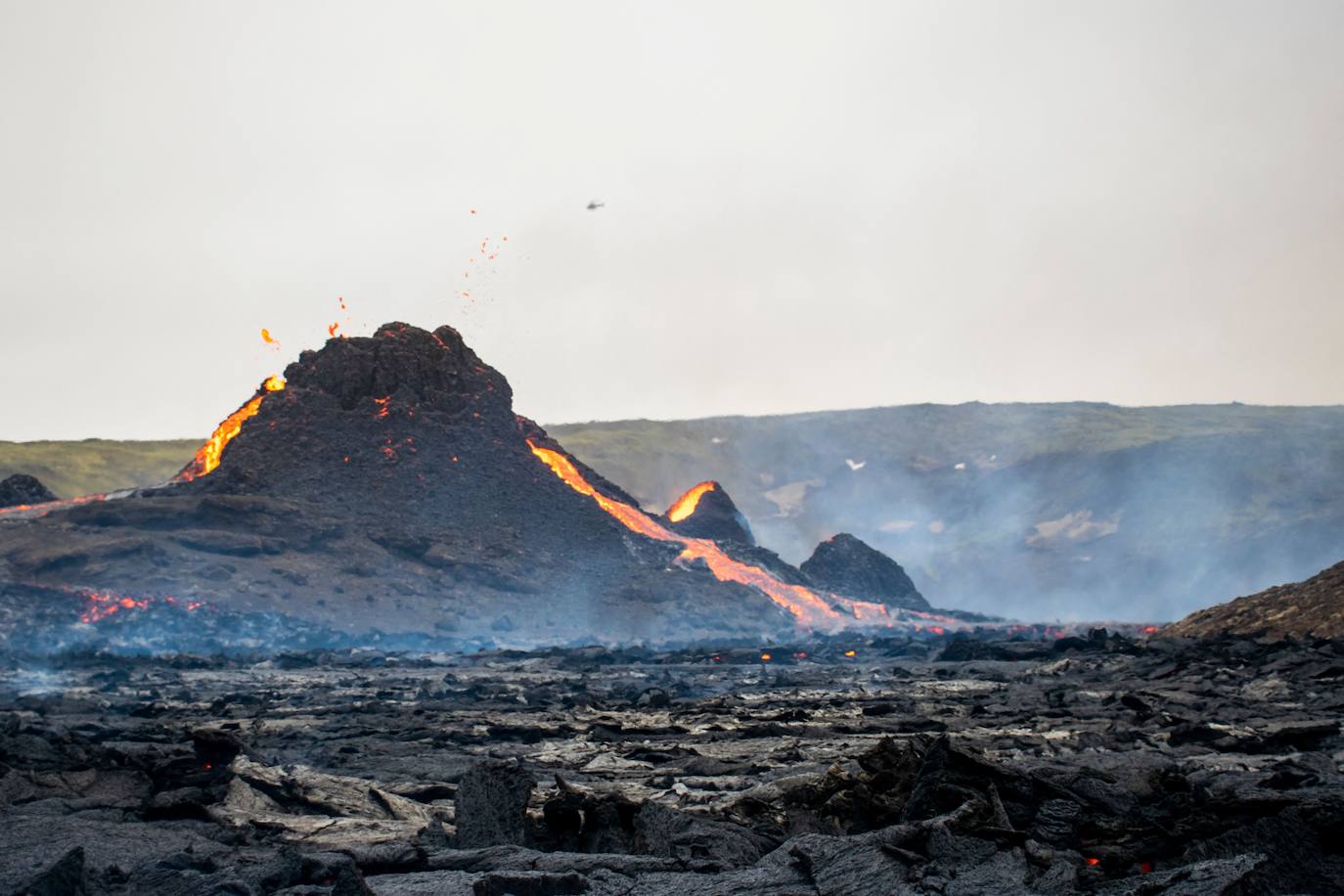 Fotos: Ríos de lava en Islandia