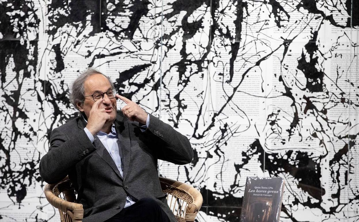 El expresidente catalán Quim Torra. 