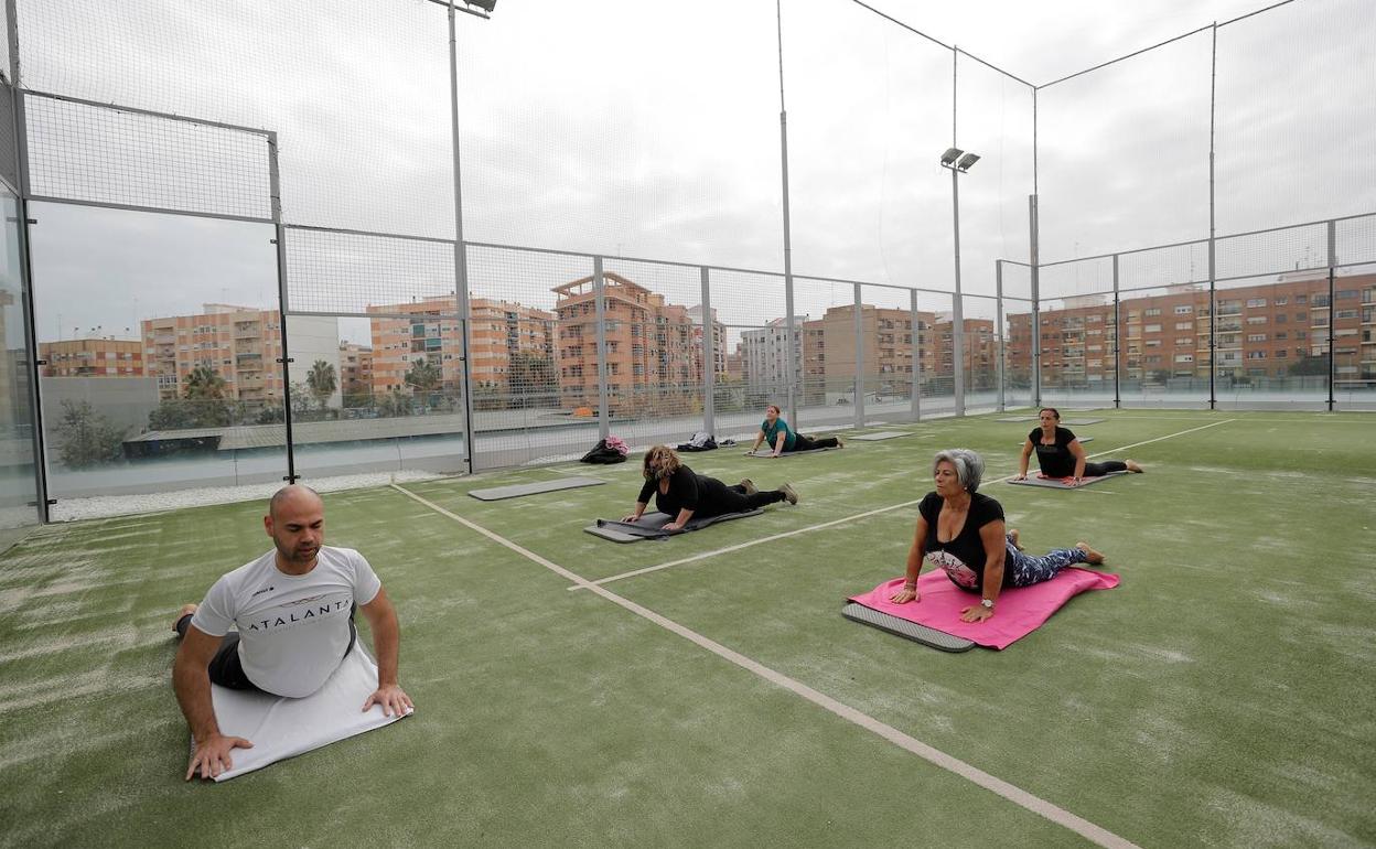 Instalaciones deportivas en Valencia.