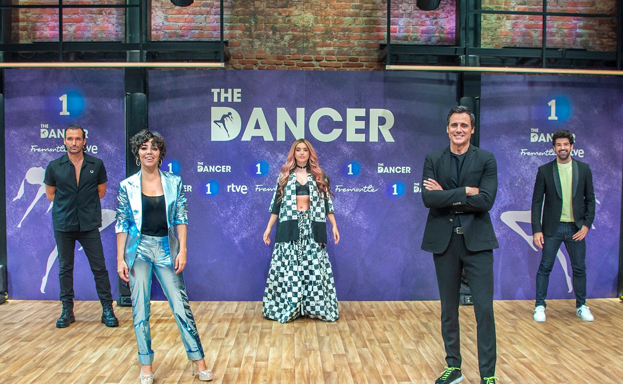 Equipo del nuevo programa de baile, 'The Dancer'.