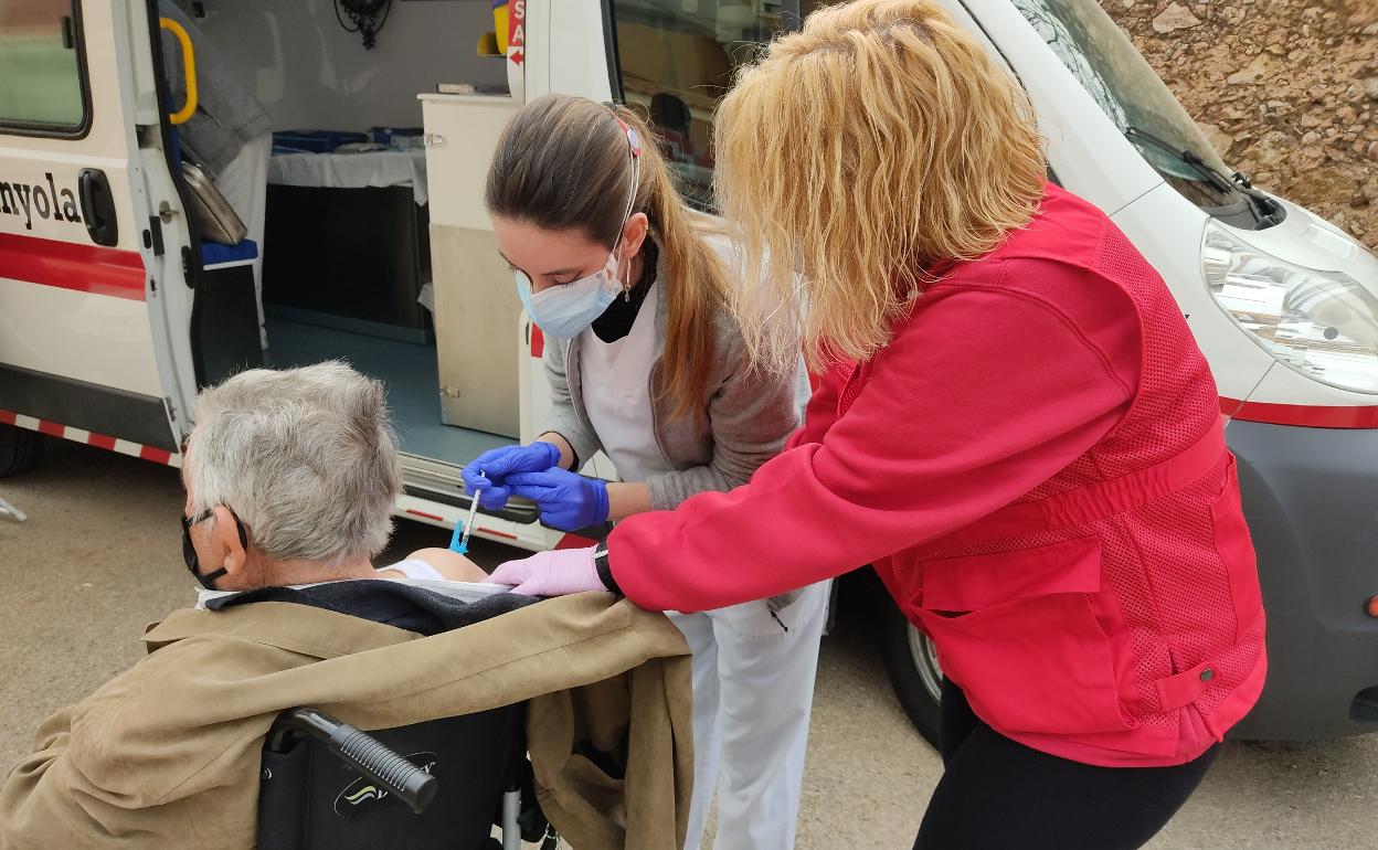 La vacunación avanza en la comarca.