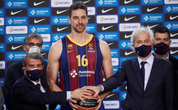 Pau Gasol, «con la misma ambición que hace 20 años»