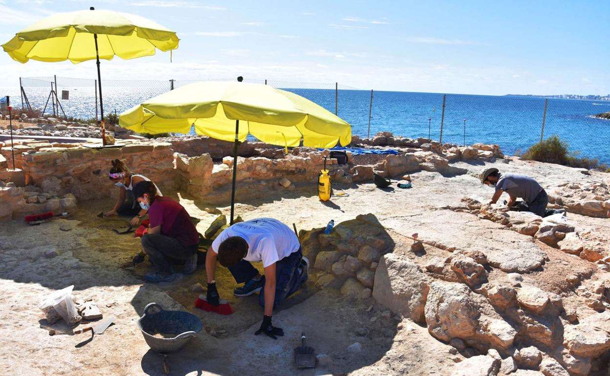 Voluntarios trabajando en uno de los proyectos llevados a cabo la pasada campaña.