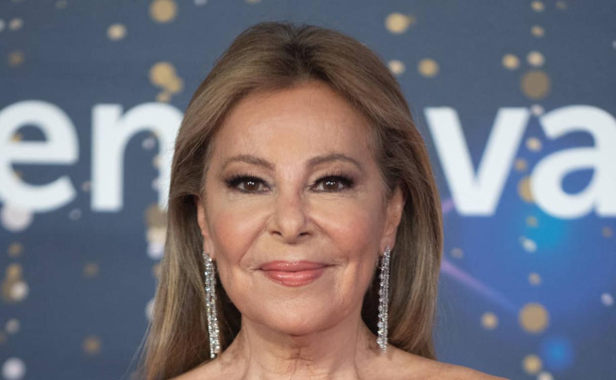 La actriz Ana Obregón. 