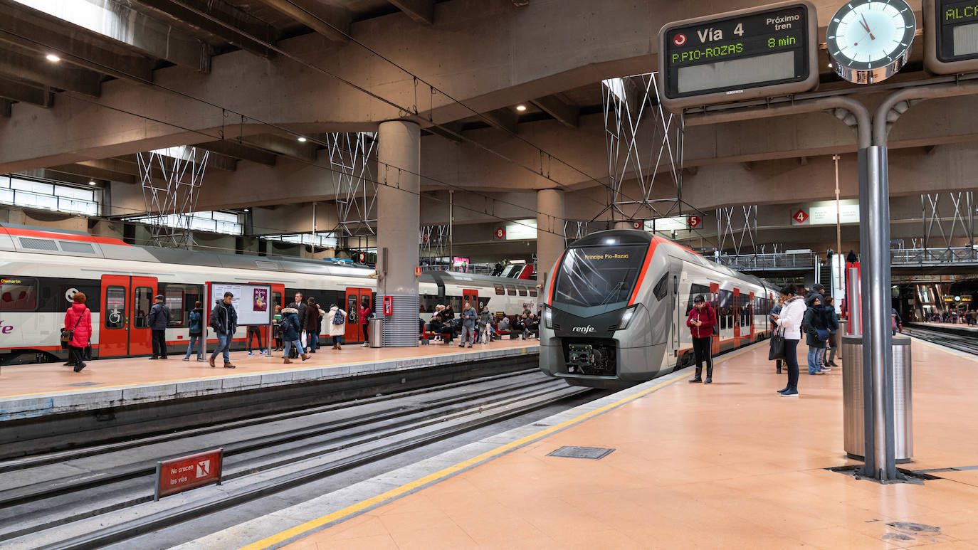 Así serán los nuevos trenes de Cercanías en España. 