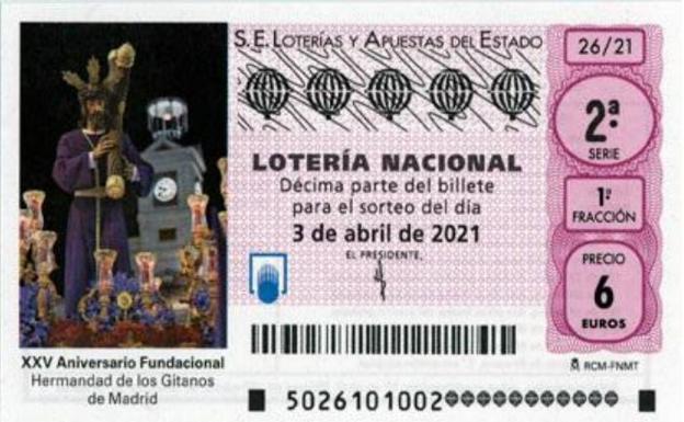 Lista oficial de los números premiados de la Lotería Nacional de este sábado 3 de abril de 2021