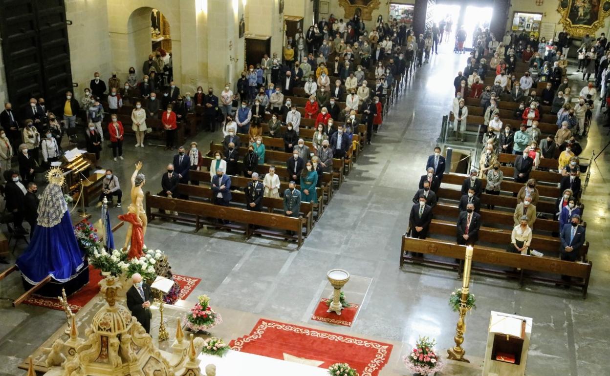 Imagen del Encuentro en la Concatedral de San Nicolás.  