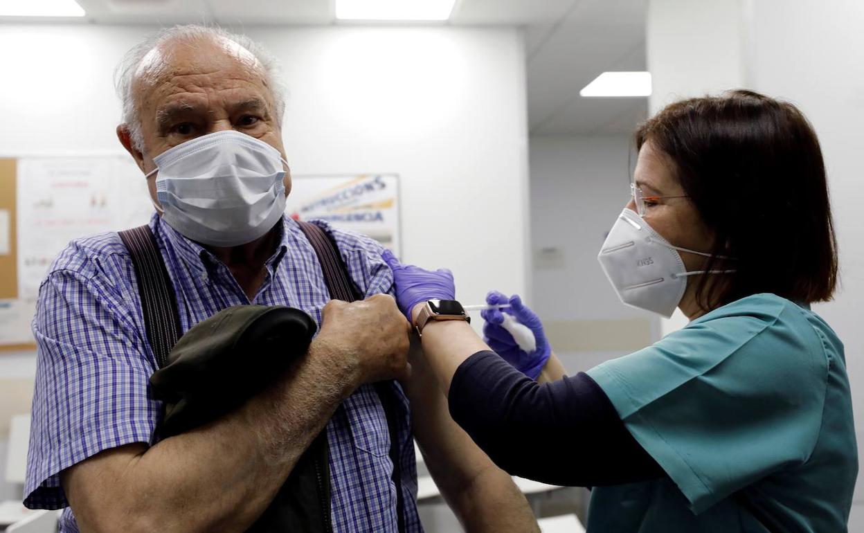 Vacunación contra el coronavirus en la Comunidad Valenciana. 