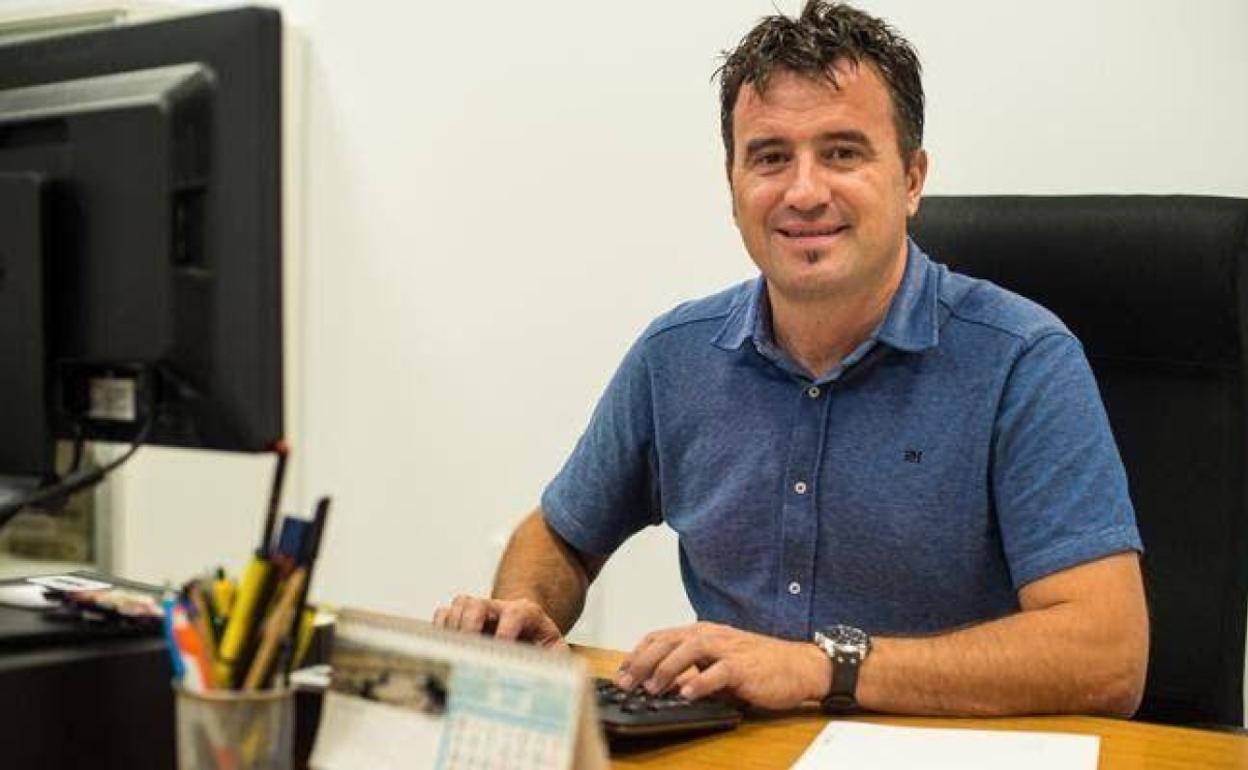 El alcalde de El Real de Gandia, Gustavo Mascarell. 