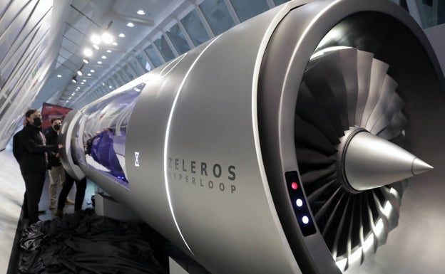 Así es el 'Hyperloop' de Valencia.