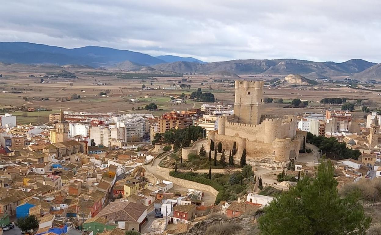 Vista general de Villena. 