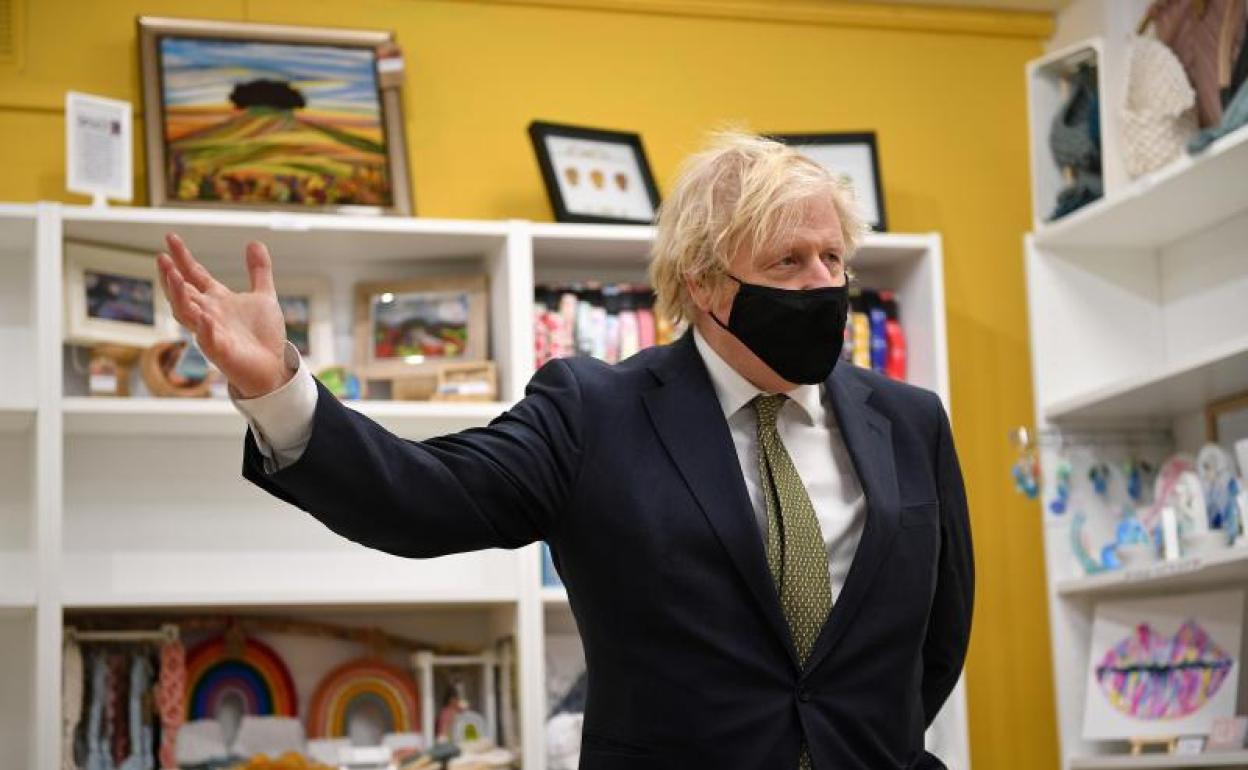 El primer ministro británico Boris Johnson. 