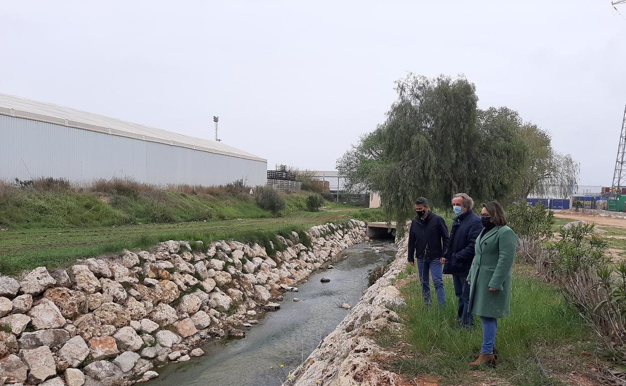 Visita a las zonas afectadas por las inundaciones del año pasado. 