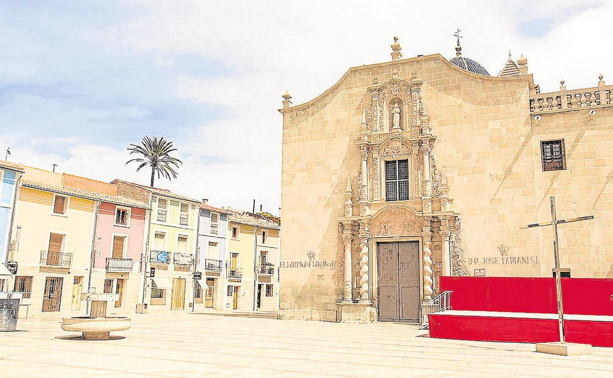 El monasterio de la Santa Faz no podrá ser visitado por segundo año consecutivo por miles de alicantinos. 