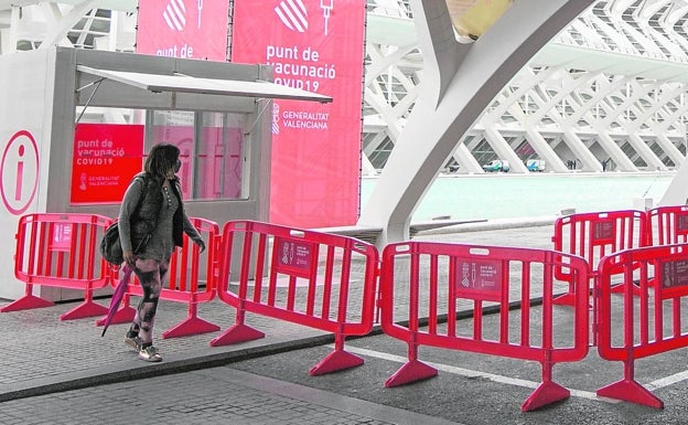 La Ciudad de las Artes y las Ciencias, lista para acoger la vacunación masiva.