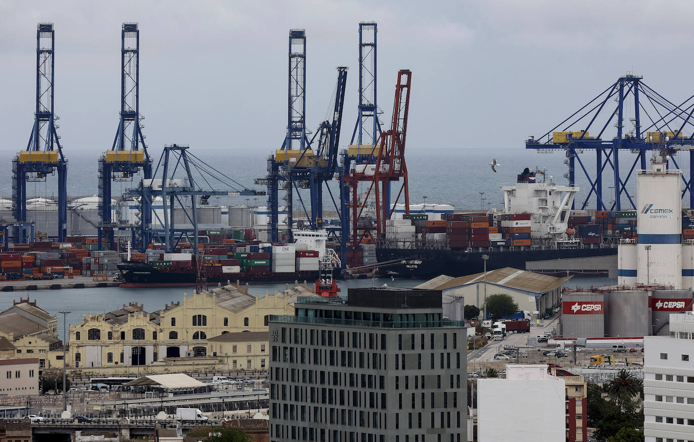 Puerto de Valencia. 