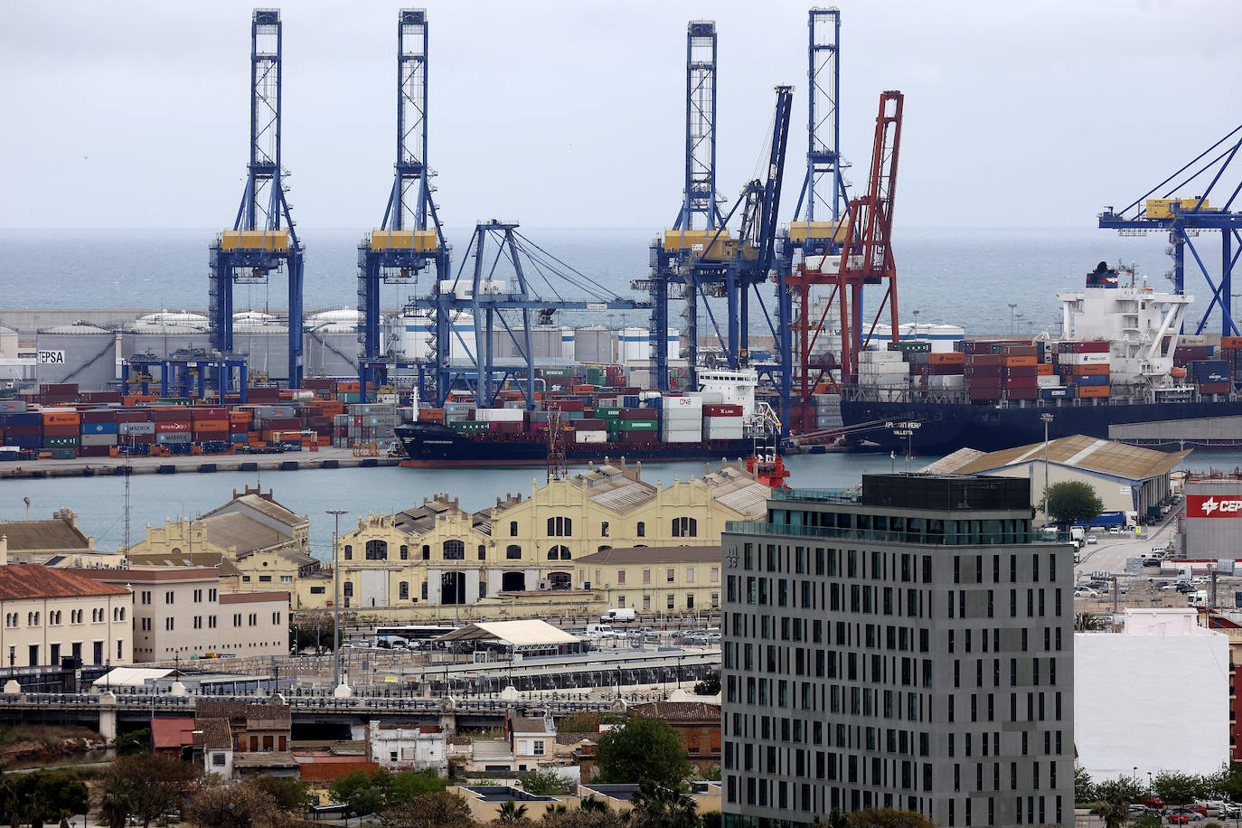 Puerto de Valencia. 