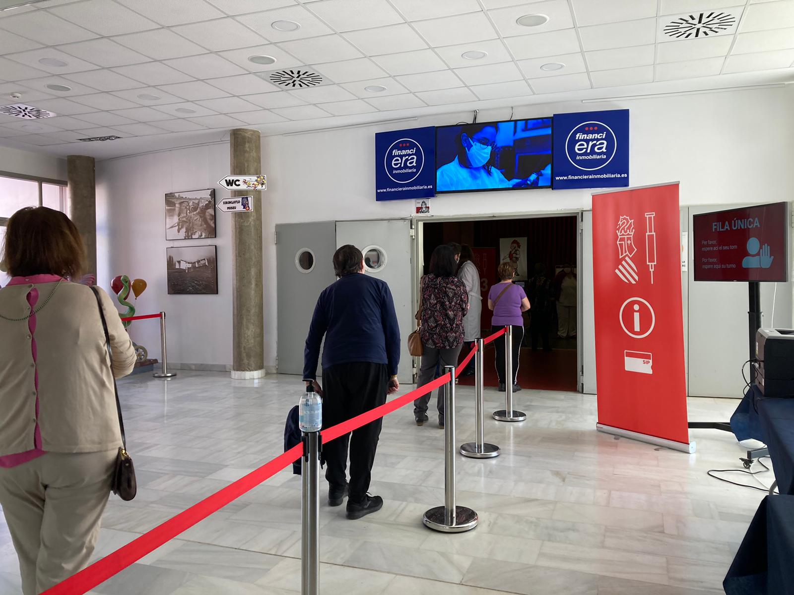 Fotos: Todas las fotos de la vacunación masiva en la Safor