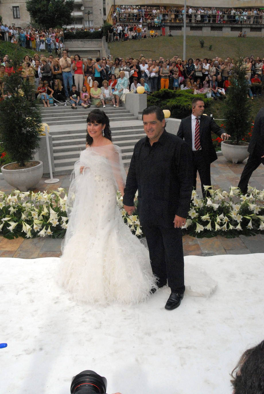 Carmen Martínez-Bordiú y José Campos