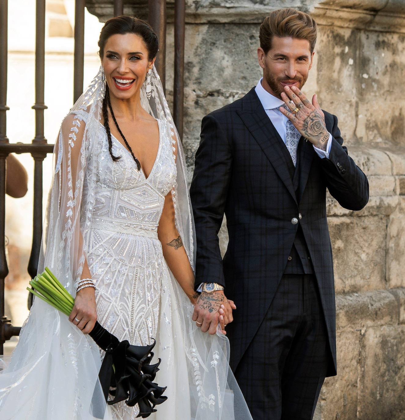 Pilar Rubio y Sergio Ramos