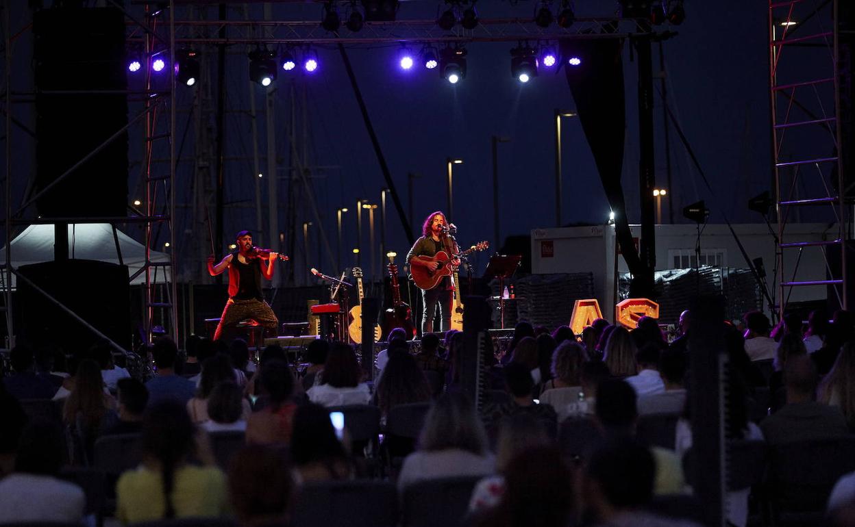 Un concierto en la Marina. 