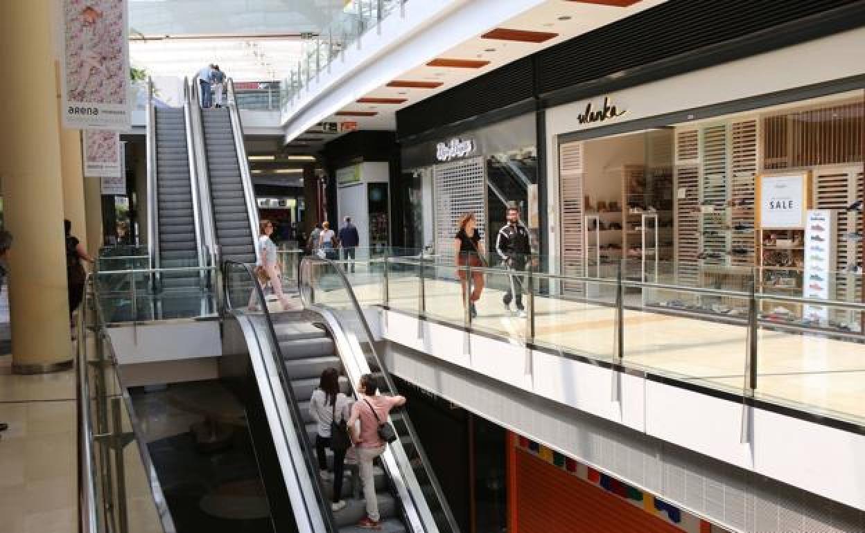 Centro comercial en Valencia, en una imagen de archivo