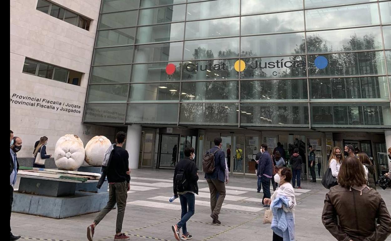 Imagen exterior de la Ciudad de la Justicia