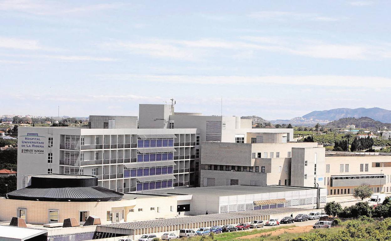 Vista del Hospital de Alzira. 