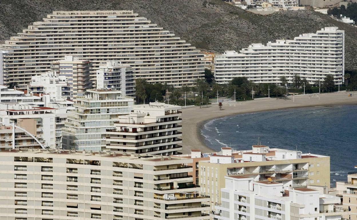 Vista general de Cullera. 