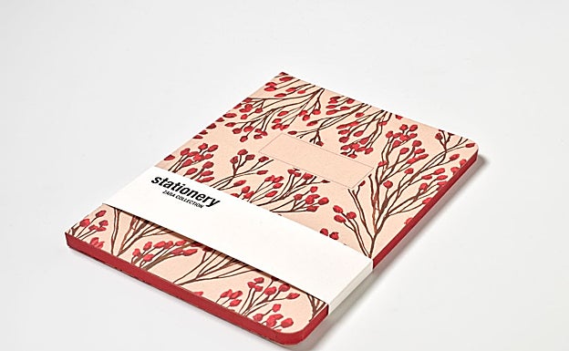 Libreta de flores. 