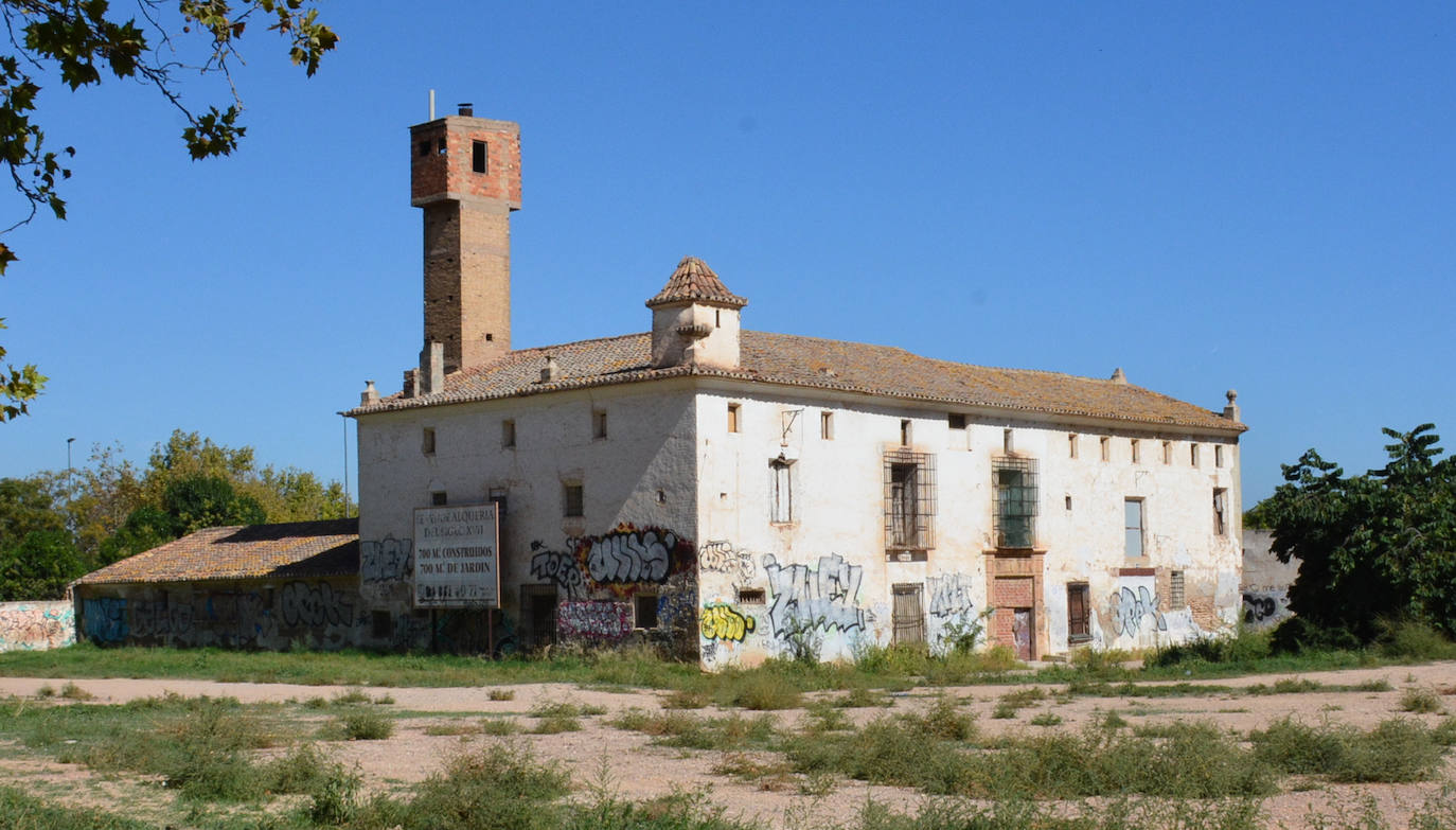 Vista general de la alquería Falcó.