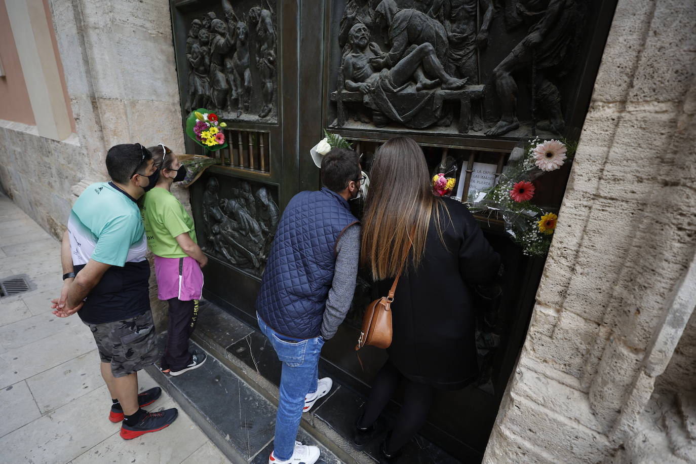 Missa d'Infants y traslado de la Virgen en Valencia