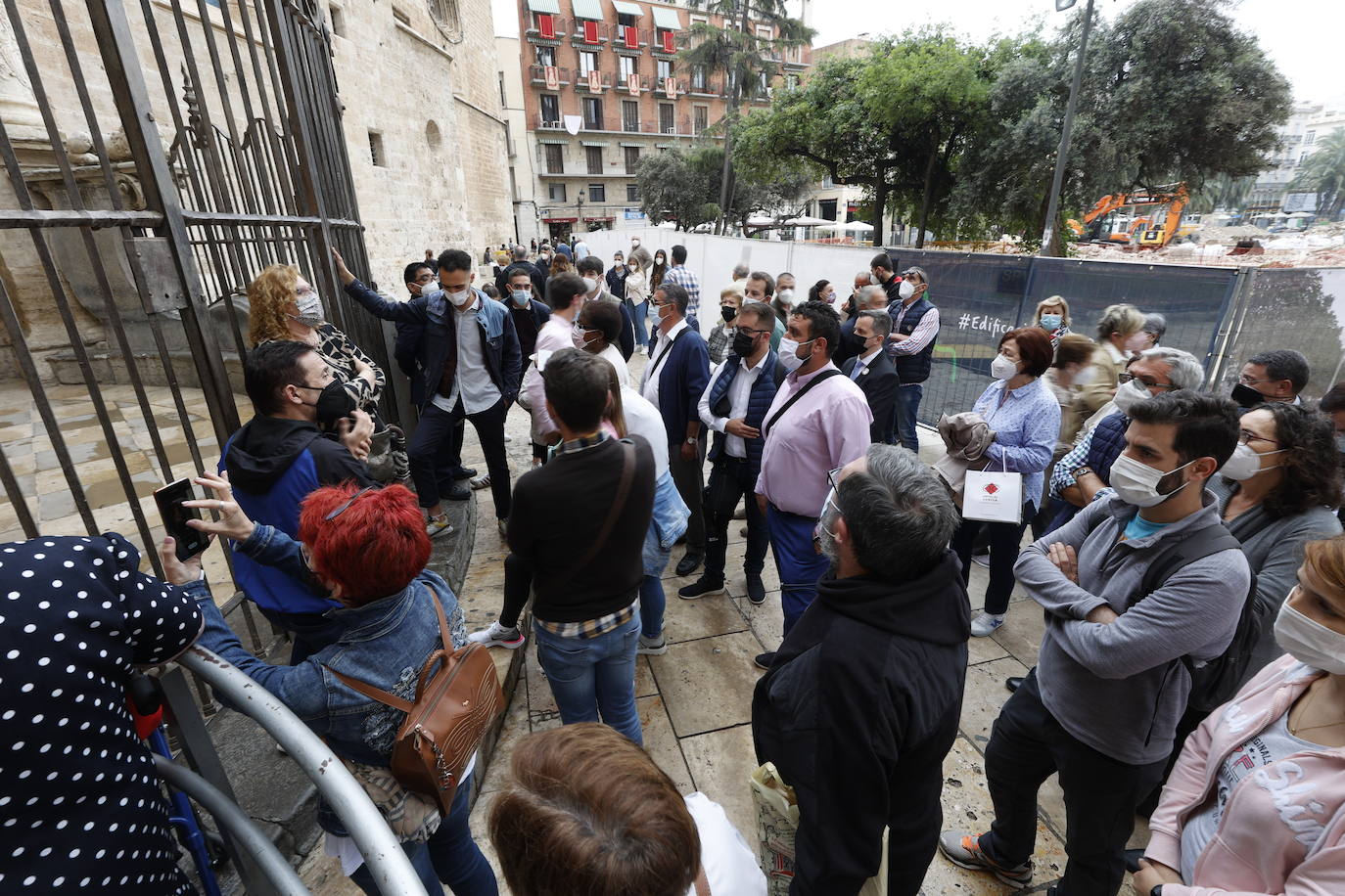 Missa d'Infants y traslado de la Virgen en Valencia