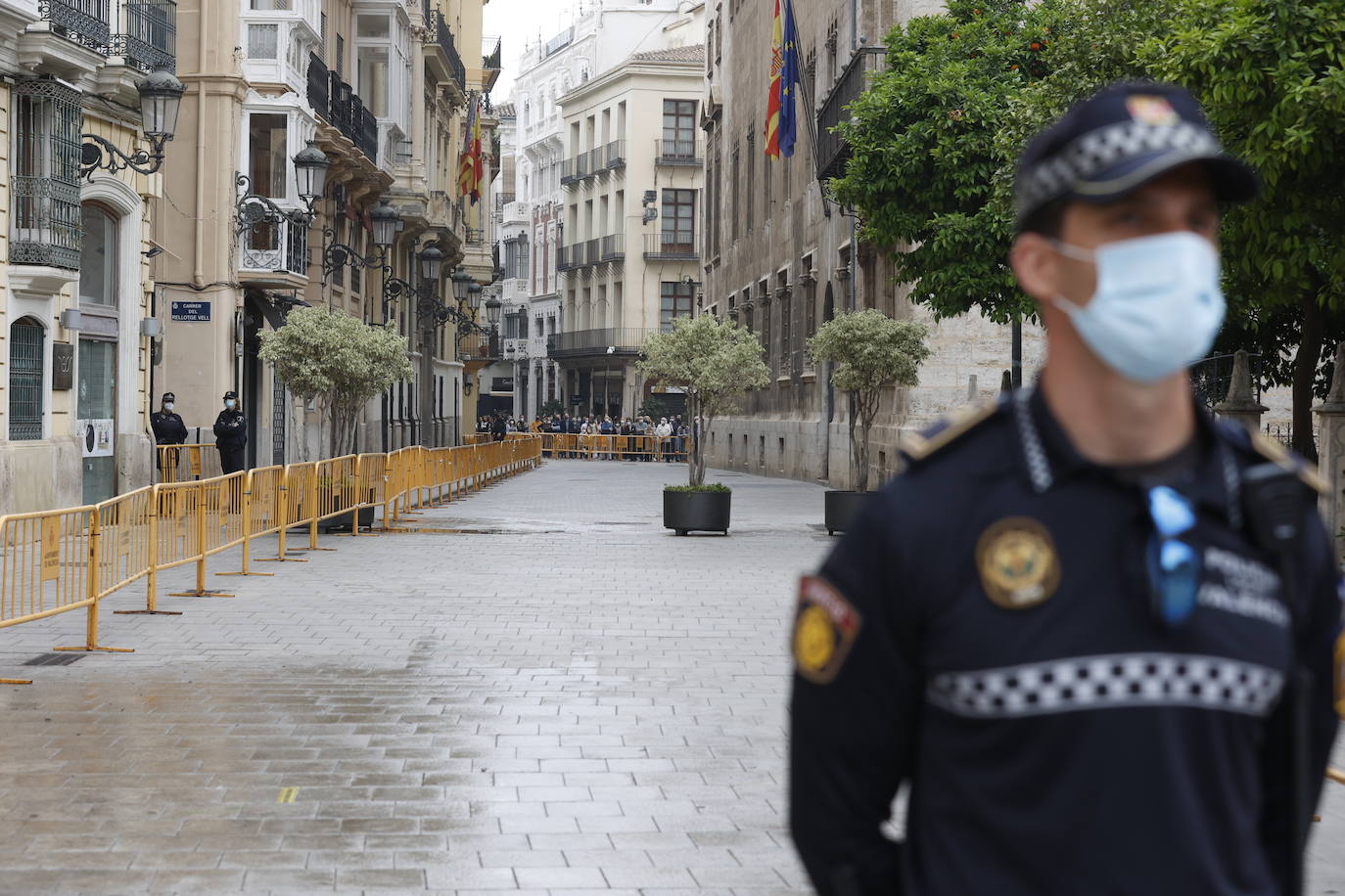 Missa d'Infants y traslado de la Virgen en Valencia