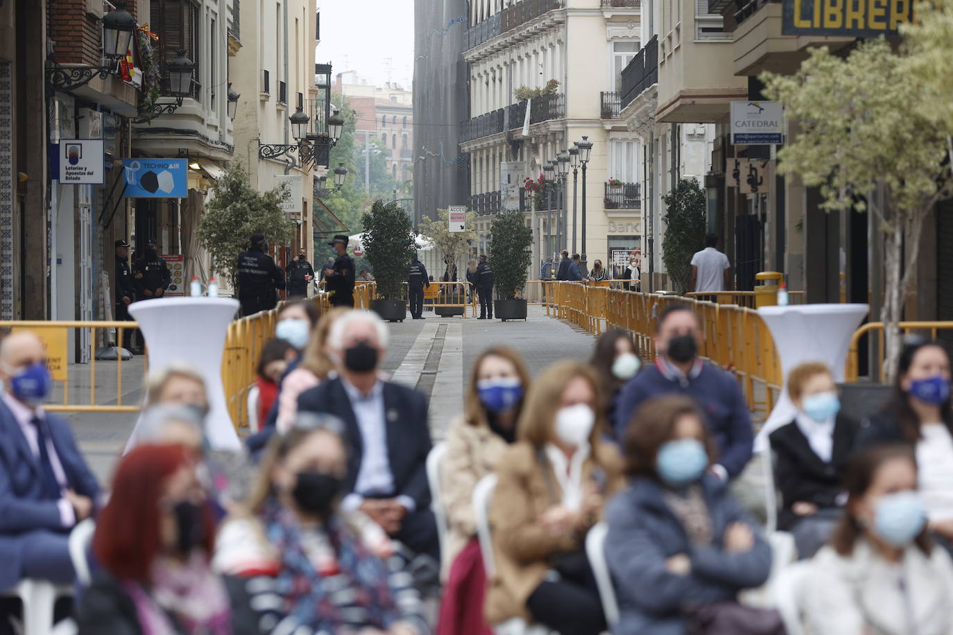 Missa d'Infants y traslado de la Virgen en Valencia