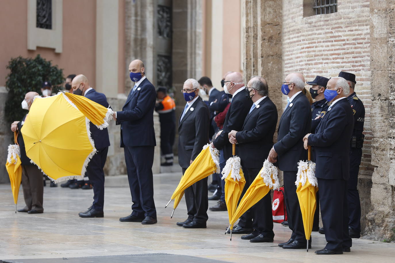 Missa d'Infants y traslado de la Virgen en Valencia