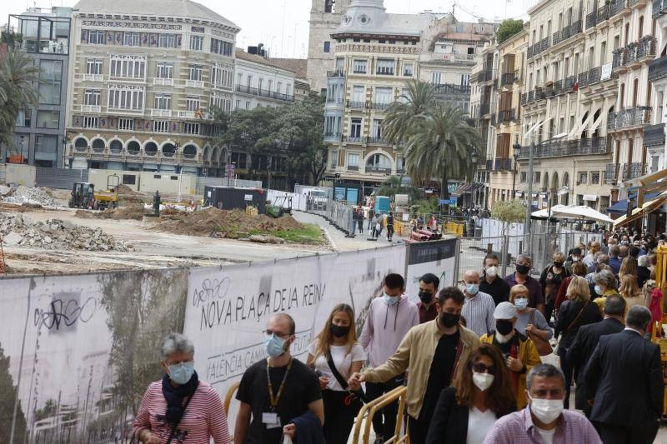 Primer día en Valencia tras la caída del estado de alarma