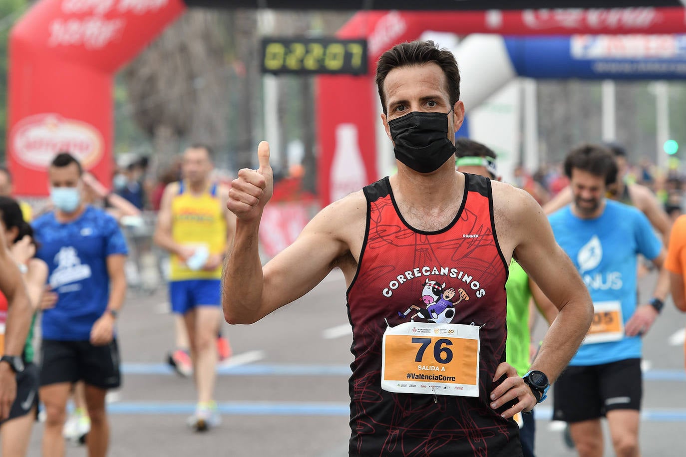 Primera carrera en Valencia desde el inicio de la pandemia