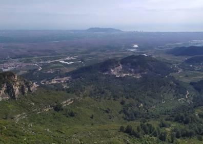 Imagen secundaria 1 - Diversas imágenes de la ruta entre La Murta y la Creu del Cardenal