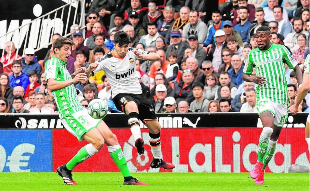 El último partido en el que Mestalla recibió a su público fue ante el Betis del 29 de febrero de 2020. 